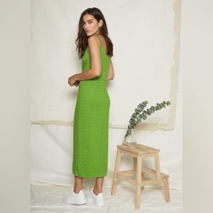 Ajaie Alaie Rio Slip Ivy Green Dress